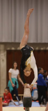 2023-12-09 Warm-up Women Poussines and Open Balance beam at CGC Bettembourg 2023 (Martin Rulsch) 360