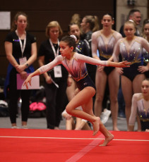 2023-12-09 Competition Women Benjamines and Jeunes Espoirs Floor exercise at CGC Bettembourg 2023 (Martin Rulsch) 560