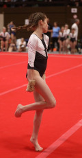 2023-12-09 Competition Women Benjamines and Jeunes Espoirs Floor exercise at CGC Bettembourg 2023 (Martin Rulsch) 456