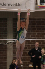 2023-12-09 Warm-up Women Benjamines and Jeunes Espoirs Balance beam Uneven bars at CGC Bettembourg 2023 (Martin Rulsch) 067