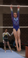2023-12-09 Warm-up Women Benjamines and Jeunes Espoirs Balance beam Uneven bars at CGC Bettembourg 2023 (Martin Rulsch) 055