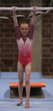 2023-12-09 Warm-up Women Benjamines and Jeunes Espoirs Balance beam Uneven bars at CGC Bettembourg 2023 (Martin Rulsch) 040