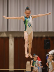 2023-12-09 Warm-up Women Benjamines and Jeunes Espoirs Balance beam Balance beam at CGC Bettembourg 2023 (Martin Rulsch) 152