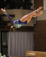 2023-12-09 Competition Women Benjamines and Jeunes Espoirs Balance beam at CGC Bettembourg 2023 (Martin Rulsch) 356
