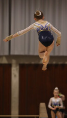 2023-12-09 Warm-up Women Benjamines and Jeunes Espoirs Balance beam Balance beam at CGC Bettembourg 2023 (Martin Rulsch) 054