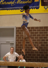 2023-12-09 Competition Women Benjamines and Jeunes Espoirs Balance beam at CGC Bettembourg 2023 (Martin Rulsch) 306