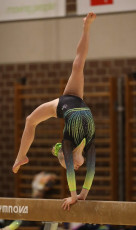2023-12-09 Competition Women Benjamines and Jeunes Espoirs Balance beam at CGC Bettembourg 2023 (Martin Rulsch) 071
