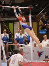 2023-12-09 Competition Women Poussines and Open Uneven bars at CGC Bettembourg 2023 (Martin Rulsch) 024