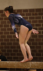 2023-12-09 Competition Women Poussines and Open Balance beam at CGC Bettembourg 2023 (Martin Rulsch) 494