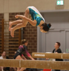 2023-12-09 Competition Women Poussines and Open Balance beam at CGC Bettembourg 2023 (Martin Rulsch) 012