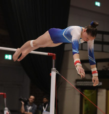 2023-12-09 Warm-up Women Poussines and Open Uneven bars at CGC Bettembourg 2023 (Martin Rulsch) 195