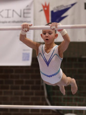 2023-12-09 Warm-up Women Poussines and Open Uneven bars at CGC Bettembourg 2023 (Martin Rulsch) 182