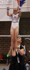 2023-12-09 Warm-up Women Poussines and Open Uneven bars at CGC Bettembourg 2023 (Martin Rulsch) 179