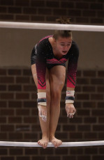 2023-12-09 Warm-up Women Poussines and Open Uneven bars at CGC Bettembourg 2023 (Martin Rulsch) 126