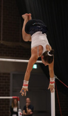 2023-12-09 Warm-up Women Poussines and Open Uneven bars at CGC Bettembourg 2023 (Martin Rulsch) 097