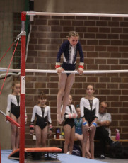 2023-12-09 Competition Women Benjamines and Jeunes Espoirs Uneven bars at CGC Bettembourg 2023 (Martin Rulsch) 011
