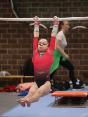 2023-12-09 Warm-up Women Poussines and Open Uneven bars at CGC Bettembourg 2023 (Martin Rulsch) 050