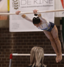 2023-12-09 Warm-up Women Poussines and Open Uneven bars at CGC Bettembourg 2023 (Martin Rulsch) 048
