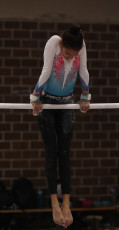 2023-12-09 Warm-up Women Benjamines and Jeunes Espoirs Balance beam Uneven bars at CGC Bettembourg 2023 (Martin Rulsch) 100