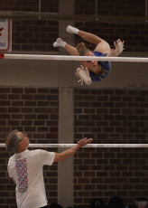 2023-12-09 Warm-up Women Benjamines and Jeunes Espoirs Balance beam Uneven bars at CGC Bettembourg 2023 (Martin Rulsch) 053