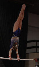 2023-12-09 Warm-up Women Benjamines and Jeunes Espoirs Balance beam Uneven bars at CGC Bettembourg 2023 (Martin Rulsch) 047