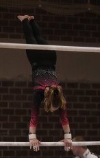 2023-12-09 Warm-up Women Benjamines and Jeunes Espoirs Balance beam Uneven bars at CGC Bettembourg 2023 (Martin Rulsch) 037
