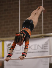 2023-12-09 Warm-up Women Benjamines and Jeunes Espoirs Balance beam Uneven bars at CGC Bettembourg 2023 (Martin Rulsch) 023