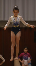 2023-12-09 Warm-up Women Benjamines and Jeunes Espoirs Balance beam Balance beam at CGC Bettembourg 2023 (Martin Rulsch) 047