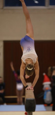 2023-12-09 Warm-up Women Benjamines and Jeunes Espoirs Balance beam Balance beam at CGC Bettembourg 2023 (Martin Rulsch) 011