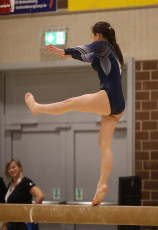 2023-12-09 Competition Women Benjamines and Jeunes Espoirs Balance beam at CGC Bettembourg 2023 (Martin Rulsch) 259