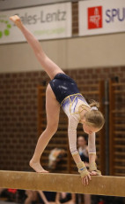 2023-12-09 Competition Women Benjamines and Jeunes Espoirs Balance beam at CGC Bettembourg 2023 (Martin Rulsch) 239
