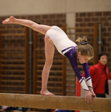 2023-12-09 Competition Women Benjamines and Jeunes Espoirs Balance beam at CGC Bettembourg 2023 (Martin Rulsch) 119