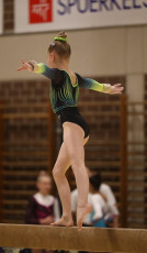 2023-12-09 Competition Women Benjamines and Jeunes Espoirs Balance beam at CGC Bettembourg 2023 (Martin Rulsch) 077