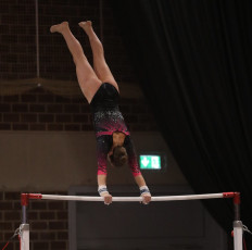 2023-12-09 Competition Women Poussines and Open Uneven bars at CGC Bettembourg 2023 (Martin Rulsch) 110