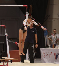 2023-12-09 Competition Women Poussines and Open Uneven bars at CGC Bettembourg 2023 (Martin Rulsch) 090
