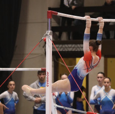 2023-12-09 Competition Women Poussines and Open Uneven bars at CGC Bettembourg 2023 (Martin Rulsch) 037