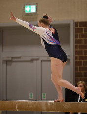 2023-12-09 Competition Women Poussines and Open Balance beam at CGC Bettembourg 2023 (Martin Rulsch) 502