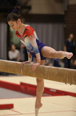 2023-12-09 Competition Women Poussines and Open Balance beam at CGC Bettembourg 2023 (Martin Rulsch) 329