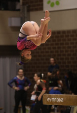 2023-12-09 Competition Women Poussines and Open Balance beam at CGC Bettembourg 2023 (Martin Rulsch) 320