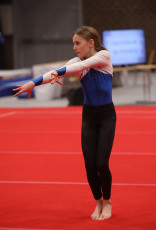 2023-12-08 Training Women 8 December at CGC Bettembourg 2023 Floor exercise (Martin Rulsch) 5