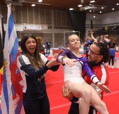 2023-12-09 Victory ceremony Women at CGC Bettembourg 2023 (Martin Rulsch) 40