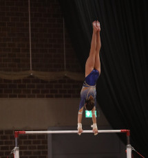 2023-12-09 Competition Women Benjamines and Jeunes Espoirs Uneven bars at CGC Bettembourg 2023 (Martin Rulsch) 063