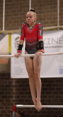 2023-12-09 Warm-up Women Poussines and Open Uneven bars at CGC Bettembourg 2023 (Martin Rulsch) 093