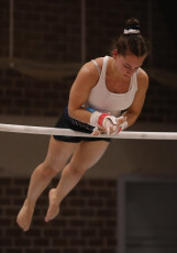 2023-12-09 Warm-up Women Poussines and Open Uneven bars at CGC Bettembourg 2023 (Martin Rulsch) 094