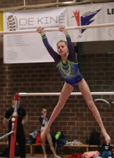 2023-12-09 Warm-up Women Poussines and Open Uneven bars at CGC Bettembourg 2023 (Martin Rulsch) 075
