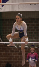 2023-12-09 Warm-up Women Poussines and Open Uneven bars at CGC Bettembourg 2023 (Martin Rulsch) 039