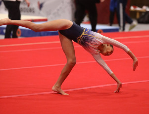 2023-12-09 Competition Women Benjamines and Jeunes Espoirs Floor exercise at CGC Bettembourg 2023 (Martin Rulsch) 596