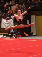 2023-12-09 Competition Women Benjamines and Jeunes Espoirs Floor exercise at CGC Bettembourg 2023 (Martin Rulsch) 412