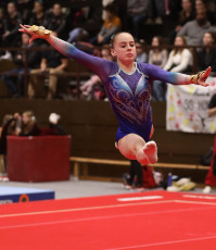 2023-12-09 Competition Women Benjamines and Jeunes Espoirs Floor exercise at CGC Bettembourg 2023 (Martin Rulsch) 119