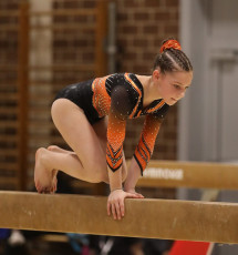 2023-12-09 Competition Women Benjamines and Jeunes Espoirs Balance beam at CGC Bettembourg 2023 (Martin Rulsch) 418